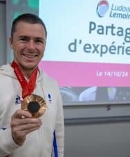 Partage d’expérience : Ludovic Lemoine, médaillé de bronze aux JO de Paris 2024