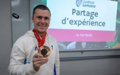 Partage d’expérience : Ludovic Lemoine, médaillé de bronze aux JO de Paris 2024